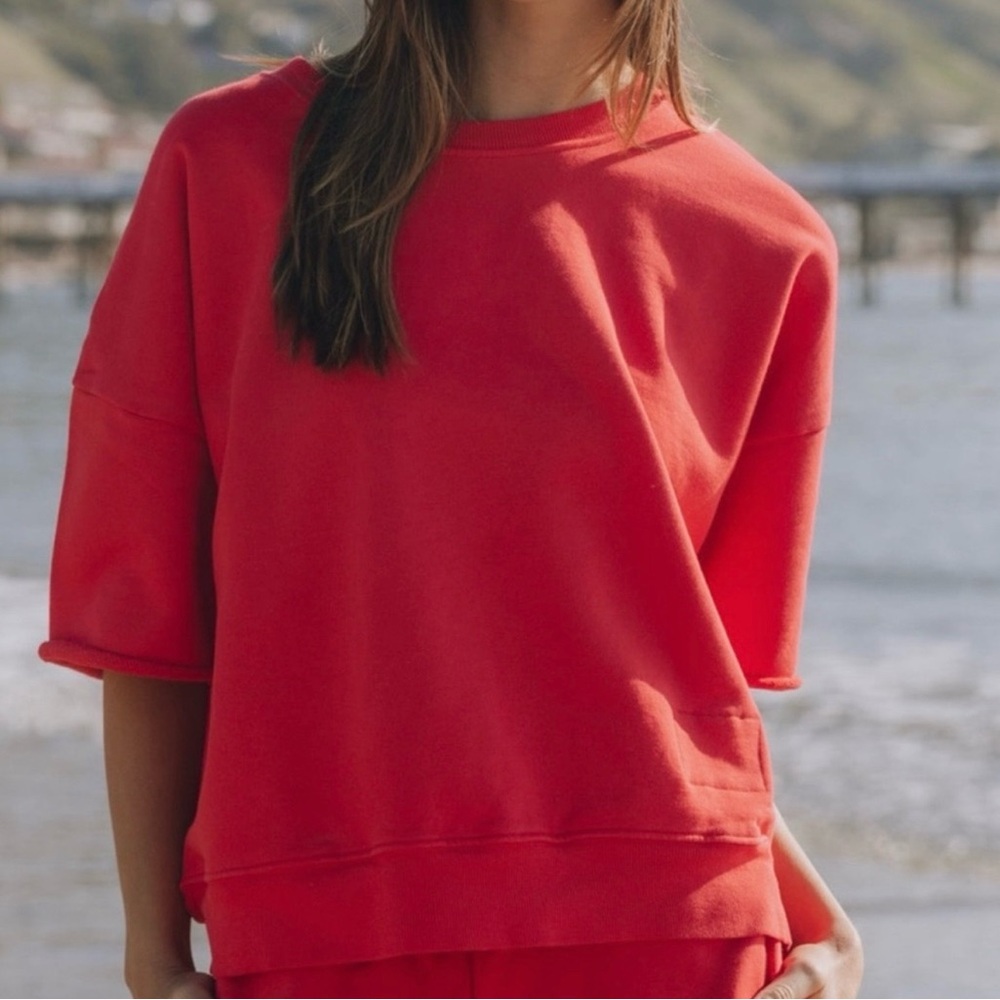 Daily Drills Vibrant Red Short Sleeve Tee